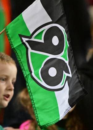 16 02 2024 Soccer Season 2023 2024 2 Soccer Bundesliga 22 Matchday Hannover 96 H96 SpVgg Greuther Fürth Kleeblatt Sportfoto Zink MeZi xmexzix DFL regulations prohibit any use of photographs as image sequences and or quasi video only for editorial use Flag Logo Hannover 96