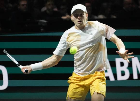 Emil Ruusuvuori of Finland during the ABN Amro Open 2024, ATP, Tennis Herren 500 tennis tournament on February 16, 2024 in Rotterdam, Netherlands - TENNIS : ABN Amro Open 2024 - Rotterdam - 16 02 2024 LaurentLairys Panoramic 