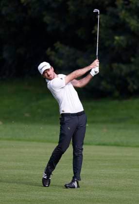 February 16, 2024 Nick Taylor hits a shot during the second round of the Genesis Invitational at Riviera Country Club in Pacific Palisades, CA. CSM Pacific Palisades United States of America - ZUMAc04_ 20240216_zma_c04_150 Copyright: xCharlesxBausx