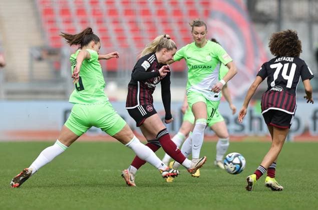 Football, Women, 1. FC Nürnberg - VfL Wolfsburg
