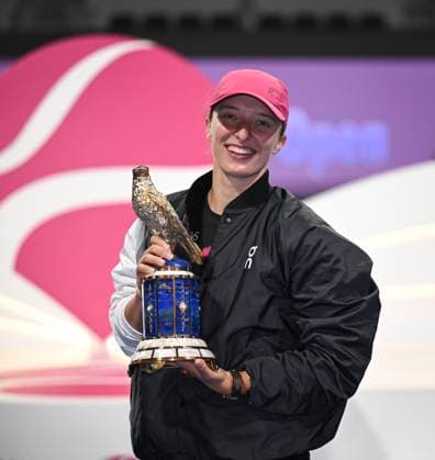 Qatar TotalEnergies Open 2024 Womans Single Winner Iga Swiatek POL