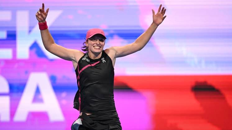 Qatar TotalEnergies Open 2024 Womans Single Winner Iga Swiatek POL