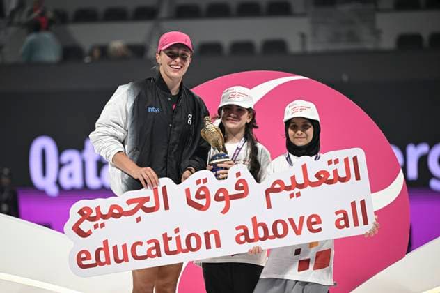 Qatar TotalEnergies Open 2024 Womans Single Winner Iga Swiatek POL