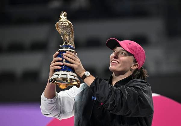 Qatar TotalEnergies Open 2024 Womans Single Winner Iga Swiatek POL