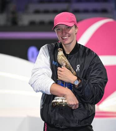 Qatar TotalEnergies Open 2024 Womans Single Winner Iga Swiatek POL