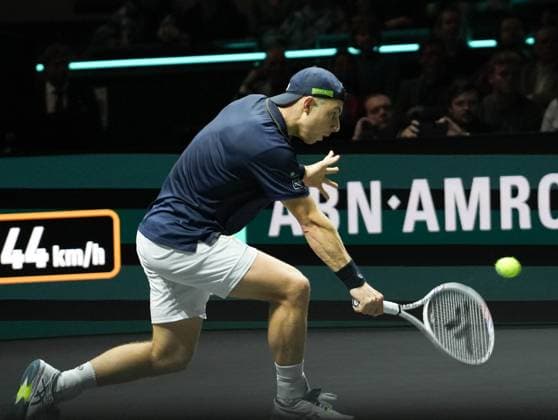 ABN AMRO Open - Rotterdam Tallon Griekspoor of Nederland 1 2 Finale during the ABN Amro Open 2024, ATP, Tennis Herren 500 tennis tournament on February 17, 2024 in Rotterdam, Netherlands. Photo by Laurent Lairys ABACAPRESS.COM Rotterdam Netherlands  Copyright: xLairysxLaurent ABACAx