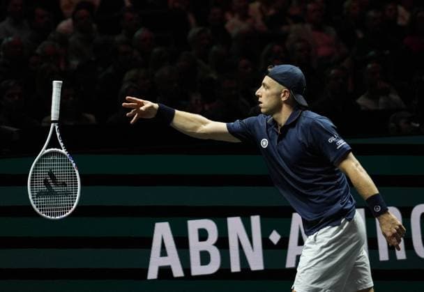 ABN AMRO Open - Rotterdam Tallon Griekspoor of Nederland 1 2 Finale during the ABN Amro Open 2024, ATP, Tennis Herren 500 tennis tournament on February 17, 2024 in Rotterdam, Netherlands. Photo by Laurent Lairys ABACAPRESS.COM Rotterdam Netherlands  Copyright: xLairysxLaurent ABACAx