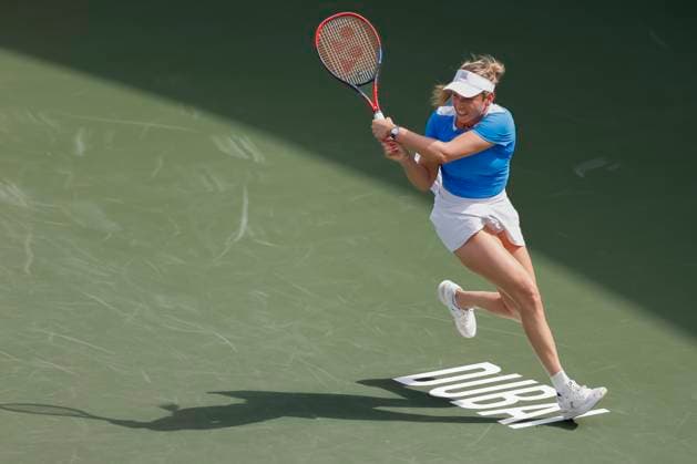 Donna Vekic, Dubai Duty Free Tennis Championships, Dubai, U A E Tennis Dubai Tennis Championships 2024 WTA Dubai Duty Free Tennis Stadium Dubai United Arab Emirates 20 February 2024 Copyright: xJuergenxHasenkopfx