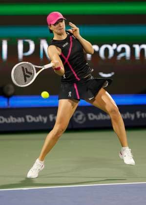 Iga Swiatek, Dubai Duty Free Tennis Championships, Dubai, U A E Tennis Dubai Tennis Championships 2024 WTA Dubai Duty Free Tennis Stadium Dubai United Arab Emirates 20 February 2024 Copyright: xJuergenxHasenkopfx