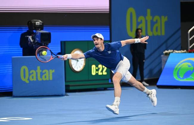 Qatar ExxonMobil Open 2024 Andy Murray GBR