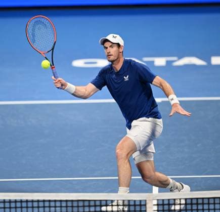 Qatar ExxonMobil Open 2024 Andy Murray GBR