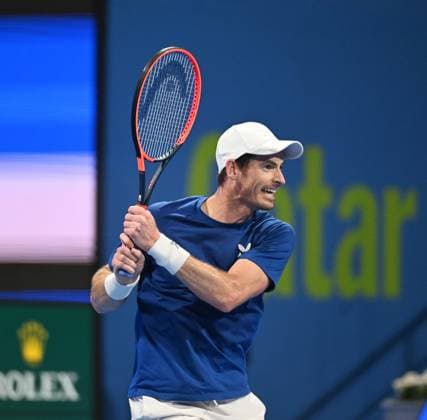 Qatar ExxonMobil Open 2024 Andy Murray GBR