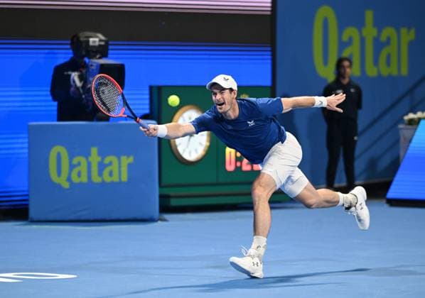 Qatar ExxonMobil Open 2024 Andy Murray GBR