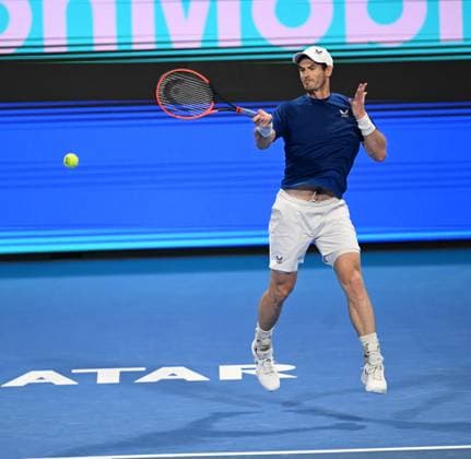 Qatar ExxonMobil Open 2024 Andy Murray GBR