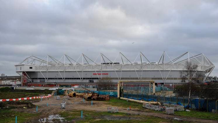 Southampton v Hull City Sky Bet Championship General view of Southampton s St Mary s Stadium before during the Sky Bet Championship match at the St Mary s Stadium, Southampton Copyright: xJeremyxLandeyx FIL-19698-0001 UK Newspapers OUT