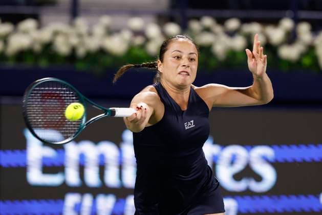 Elisabetta Coccianeto, Dubai Duty Free Tennis Championships, Dubai, U A E Tennis Dubai Tennis Championships 2024 WTA Dubai Duty Free Tennis Stadium Dubai United Arab Emirates 20 February 2024 Copyright: xJuergenxHasenkopfx