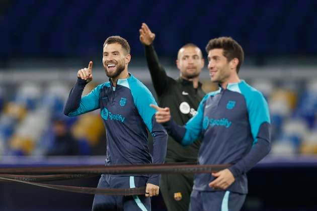 Football, CL, FC Barcelona, Training