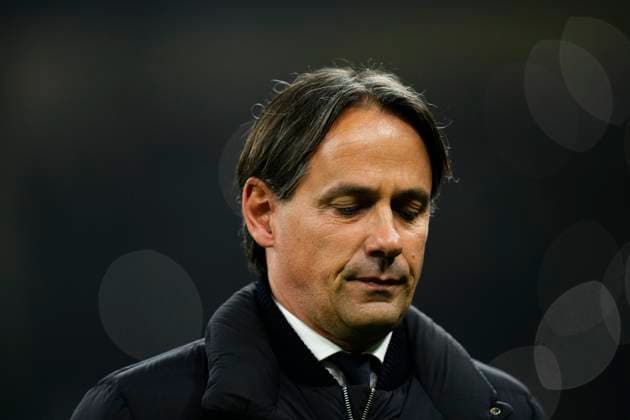 FC Internazionale v Atletico Madrid: Round of 16 First Leg - UEFA Champions League 2023 24 Simone Inzaghi head coach of Inter during the UEFA Champions League 2023 24 round of 16 first leg match between FC Internazionale and Atletico Madrid at Stadio Giuseppe Meazza on February 20, 2024 in Milan, Italy. Milan Italy  Copyright: xJosexBretonx originalFilename:breton-fcintern240220_npYsm.jpg