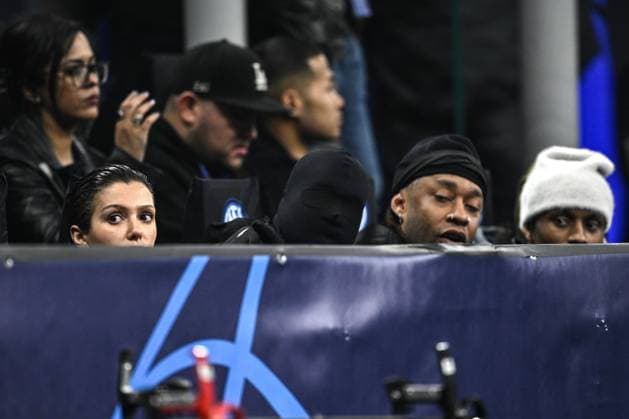 Mg Milano 20 02 2024 - Champions League Inter-Atletico Madrid foto Matteo Gribaudi Image nella foto: Kanye West 