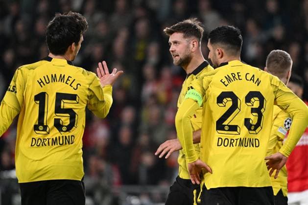 240220 UEFA CL Round of 16 PSV Eindhoven - Borussia Dortmund Niclas Fullkrug of Borussia Dortmund pictured during a football game between PSV Eindhoven and Borussia Dortmund during the 1st leg of the Round of 16 in the UEFA Champions League 2023 - 2024 competition on February 20, 2024 in Eindhoven, The Netherlands. (Photo by Maarten Straetemans Isosport) EINDHOVEN The Netherlands  Copyright: xx 440827
