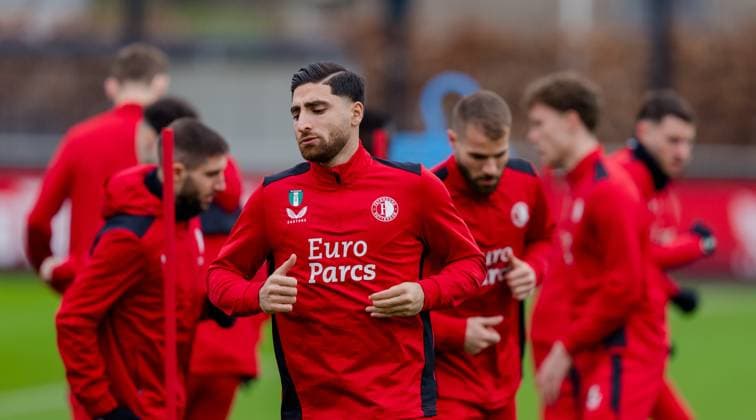 Football, EL, Feyenoord Rotterdam Training