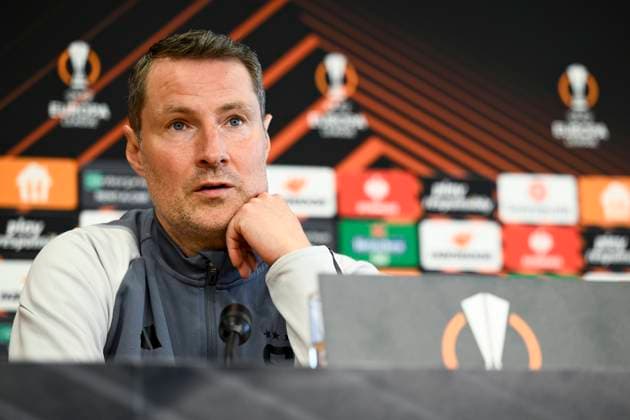 Football, EL, Sparta Prague press conference