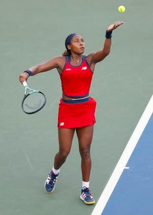 Coco Gauff, Dubai Duty Free Tennis Championships, Dubai, U A E Tennis Dubai Tennis Championships 2024 WTA Dubai Duty Free Tennis Stadium Dubai United Arab Emirates 21 February 2024 Copyright: xJuergenxHasenkopfx