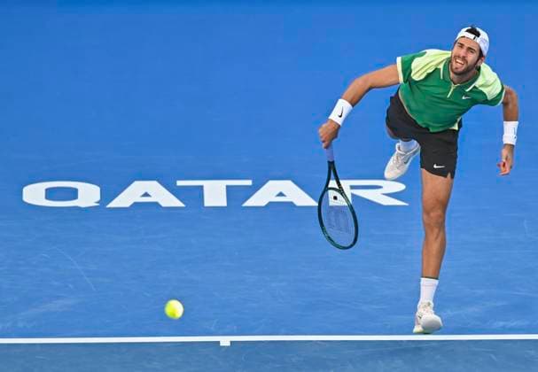 Tennis, ATP tournament in Doha