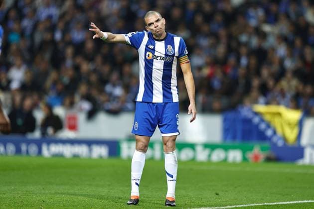 Pepe (Porto), FEBRUARY 21, 2024 - Football Soccer : UEFA Champions League Round of 16 1st leg match between FC Porto 1-0 Arsenal FC at the Estadio Do Dragao in Porto, Portugal. Noxthirdxpartyxsales  (244773875)