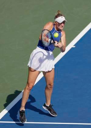 Marketa Vondrousova, Dubai Duty Free Tennis Championships, Dubai, U A E Tennis Dubai Tennis Championships 2024 WTA Dubai Duty Free Tennis Stadium Dubai United Arab Emirates 22 February 2024 Copyright: xJuergenxHasenkopfx