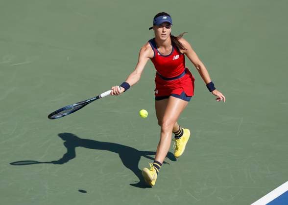 Sorana Cirstea, Dubai Duty Free Tennis Championships, Dubai, U A E Tennis Dubai Tennis Championships 2024 WTA Dubai Duty Free Tennis Stadium Dubai United Arab Emirates 22 February 2024 Copyright: xJuergenxHasenkopfx