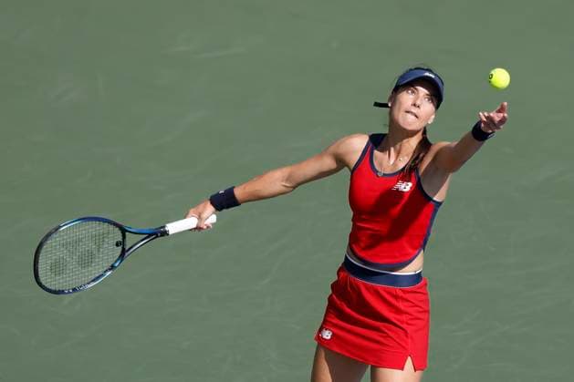 Sorana Cirstea, Dubai Duty Free Tennis Championships, Dubai, U A E Tennis Dubai Tennis Championships 2024 WTA Dubai Duty Free Tennis Stadium Dubai United Arab Emirates 22 February 2024 Copyright: xJuergenxHasenkopfx