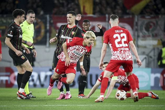 Football, EL, SC Freiburg - RC Lens