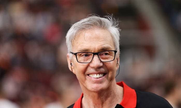 Ludwigsburg , Basketball EuroBasket Qualifier Germany vs Montenegro , Gordon Herbert Coach Germany
