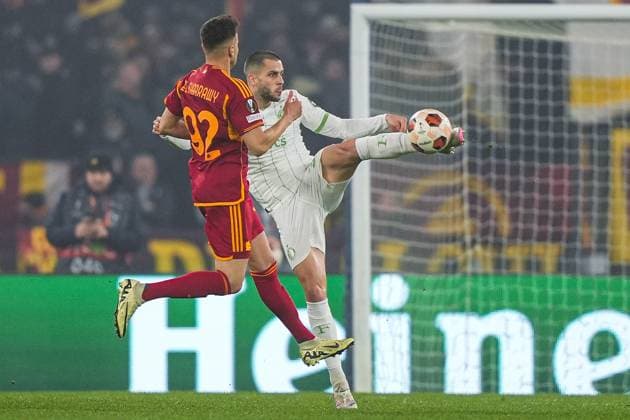 Football, EL, AS Roma - Feyenoord Rotterdam