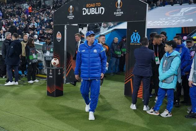 Jean-Louis Gasset (Entraineur de l Olympique de Marseille) FOOTBALL : Olympique de Marseille vs Chakhtar Donetsk - 16e de finale retour d Europa League - Marseille - 22 02 2024 NorbertScanella Panoramic 