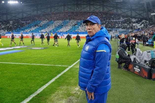 Jean-Louis Gasset (Entraineur de l Olympique de Marseille) FOOTBALL : Olympique de Marseille vs Chakhtar Donetsk - 16e de finale retour d Europa League - Marseille - 22 02 2024 NorbertScanella Panoramic 
