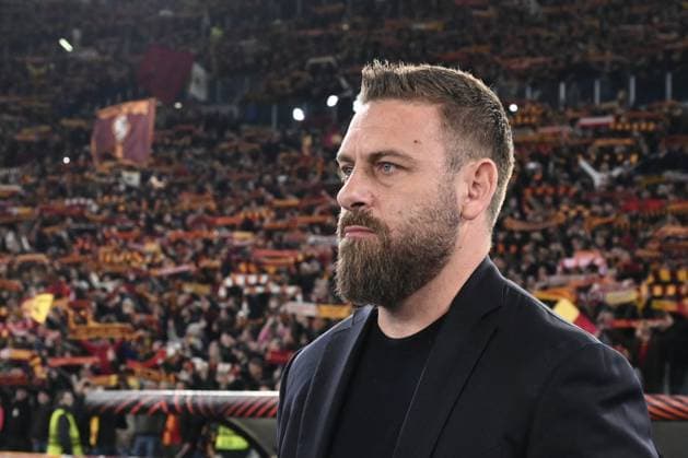 Football Europa League match - AS Roma vs Feyenoord Daniele De Rossi of A.S. Roma during the UEFA Europa League Play-off - 2nd leg, between A.S. Roma vs Feyenoord on 22 February 2024 at the Olympic Stadium in Rome, Italy. Rome Italy  Copyright: xIPAxSport ABACAx