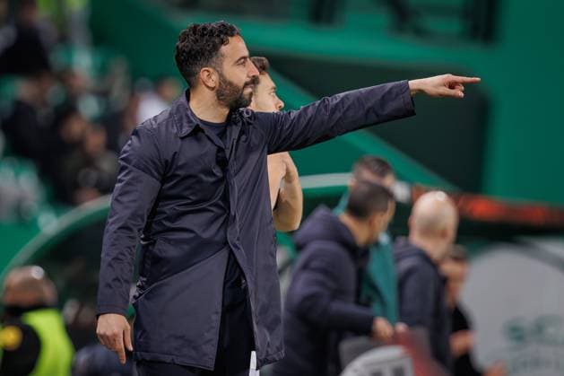 Ruben Amorim during UEFA Europa League 23 24 game between Sporting CP and BSC Young Boys at Estadio Jose Alvalade, Lisbon, Portugal. (Maciej Rogowski) Lisbon Estadio Jose Alvalade Portugal Copyright: xMaciejxRogowskix scpybb-11