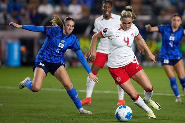Football, Women, CONCACAF W Gold Cup, Canada - El Salvador