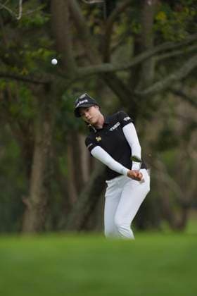 Honda LPGA, Golf Damen Thailand 2024 Round 2 Patty Tavatanakit from Thailand is playing her approach shot during the second round of the Honda LPGA Thailand 2024 at Siam Country Club Old Course in Chonburi, Thailand, on February 23, 2024. Chonburi Thailand  Copyright: xVachiraxVachirax originalFilename:kalong-hondalpg240222_npUfb.jpg
