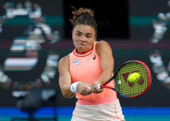 Jasmine Paolini, Dubai Duty Free Tennis Championships, Dubai, U A E Tennis Dubai Tennis Championships 2024 WTA Dubai Duty Free Tennis Stadium Dubai United Arab Emirates 23 February 2024 Copyright: xJuergenxHasenkopfx