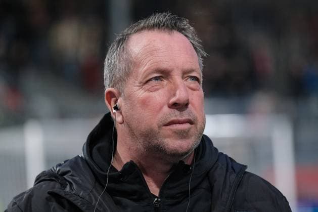 Markus Kauczinski SV Wehen Wiesbaden, Coach at the TV interview before the match GER, SV Wehen Wiesbaden vs SC Paderborn 07, Football, Bundesliga 2, Matchday 23, Season 2023 2024, 23 02 2024 DFL REGULATIONS PROHIBIT ANY USE OF PHOTOGRAPHS AS IMAGE SEQUENCES AND OR QUASI VIDEO GER, SV Wehen Wiesbaden vs SC Paderborn 07, Football, Bundesliga 2, Matchday 23, Season 2023 2024, 23 02 2024 Wiesbaden Copyright: xEibner-Pressefoto FlorianxWieganx EP_FWD