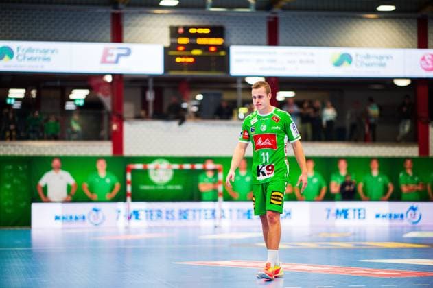 23 02 2024 Handball, 2023 2024, 2 Bundesliga, 22 Matchday, GWD Minden HC Elbflorenz Dresden Mats Korte Minden