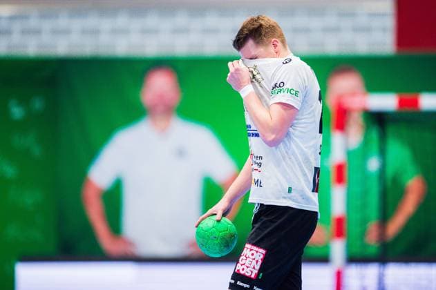23 02 2024 Handball, 2023 2024, 2 Bundesliga, 22 Matchday, GWD Minden HC Elbflorenz Dresden Ivar Stavast Elbflorenz