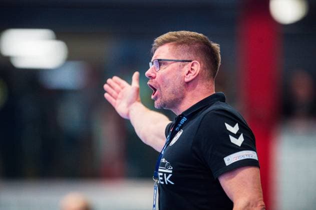 23 02 2024 Handball, 2023 2024, 2 Bundesliga, 22 Matchday, GWD Minden HC Elbflorenz Dresden Aaron Ziercke Coach Minden