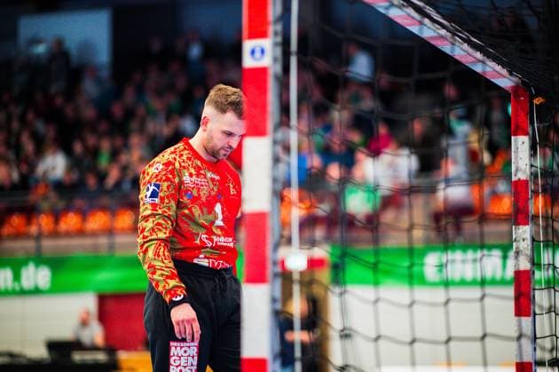 23 02 2024 Handball, 2023 2024, 2 Bundesliga, 22 Matchday, GWD Minden HC Elbflorenz Dresden Marino Mallwitz Elbflorenz