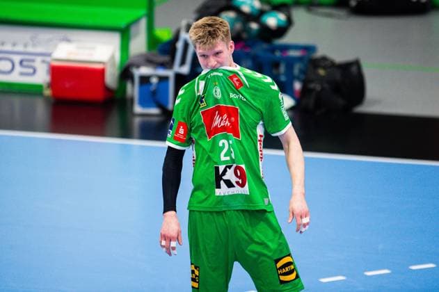 23 02 2024 Handball, 2023 2024, 2 Bundesliga, 22 Matchday, GWD Minden HC Elbflorenz Dresden Timo Stoyke Minden