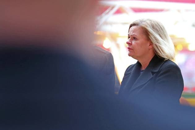 Planning status of UEFA EURO 2024 Federal Minister of the Interior Nancy Faeser in Leipzig, 23 02 2023 Nancy Faeser Federal Minister of the Interior and for Home Affairs Federal Minister of the Interior Exchange on the planning status of UEFA EURO 2024 at Leipzig Stadium, 23 02 2024 Copyright: xBEAUTIFULxSPORTS JanxKaeferx