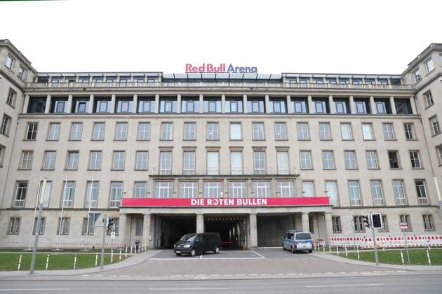 Planning status of UEFA EURO 2024 Federal Minister of the Interior Nancy Faeser in Leipzig, 23 02 2023 Entrance to the Red Bull Arena Leipzig One of the venues for UEFA EURO 2024 Exchange on the planning status of UEFA EURO 2024 at Leipzig Stadium, 23 02 2024 Copyright: xBEAUTIFULxSPORTS JanxKaeferx